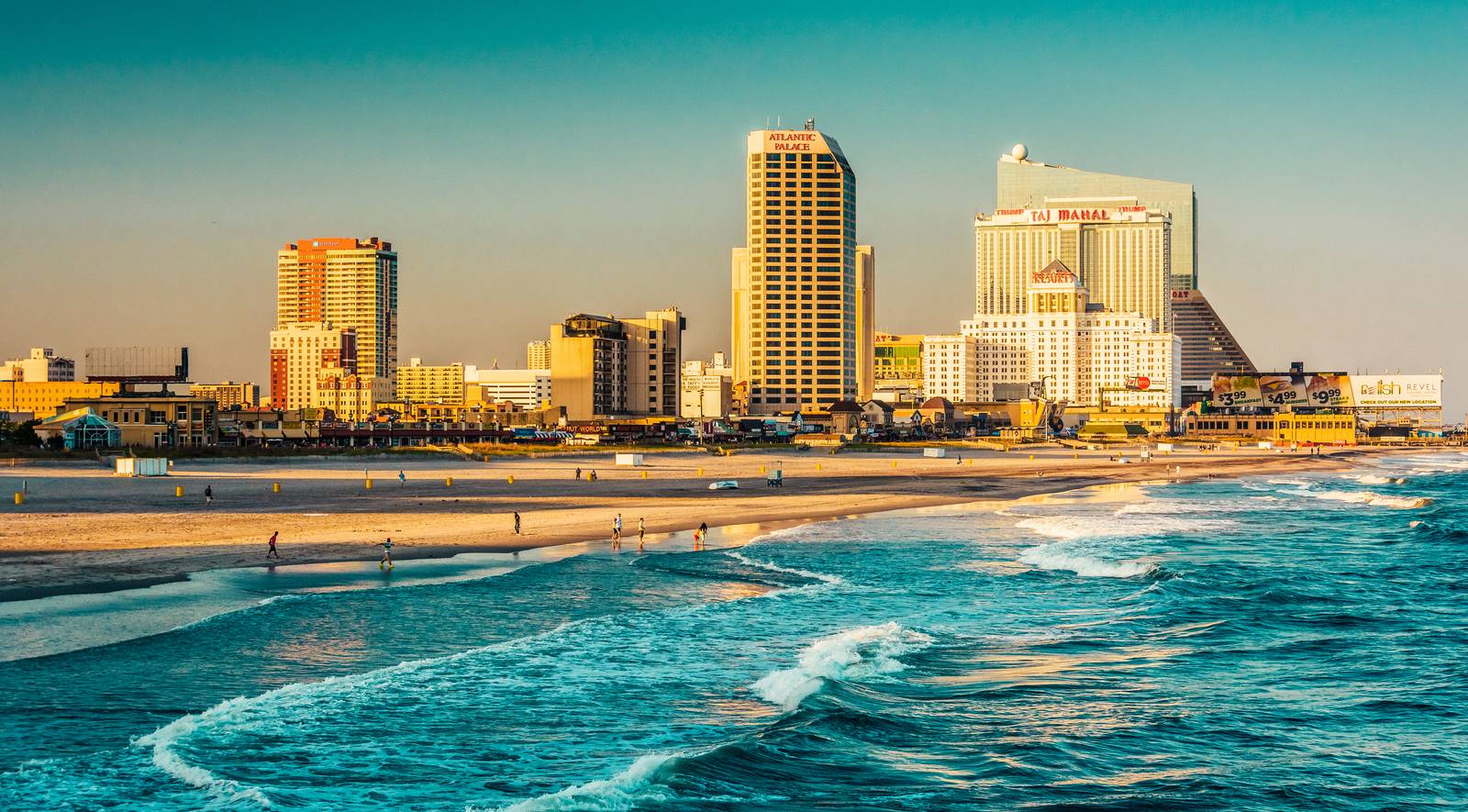 Atlantic City, NJ skyline and beach — Homeland Public Adjusters serves Atlantic City property owners
