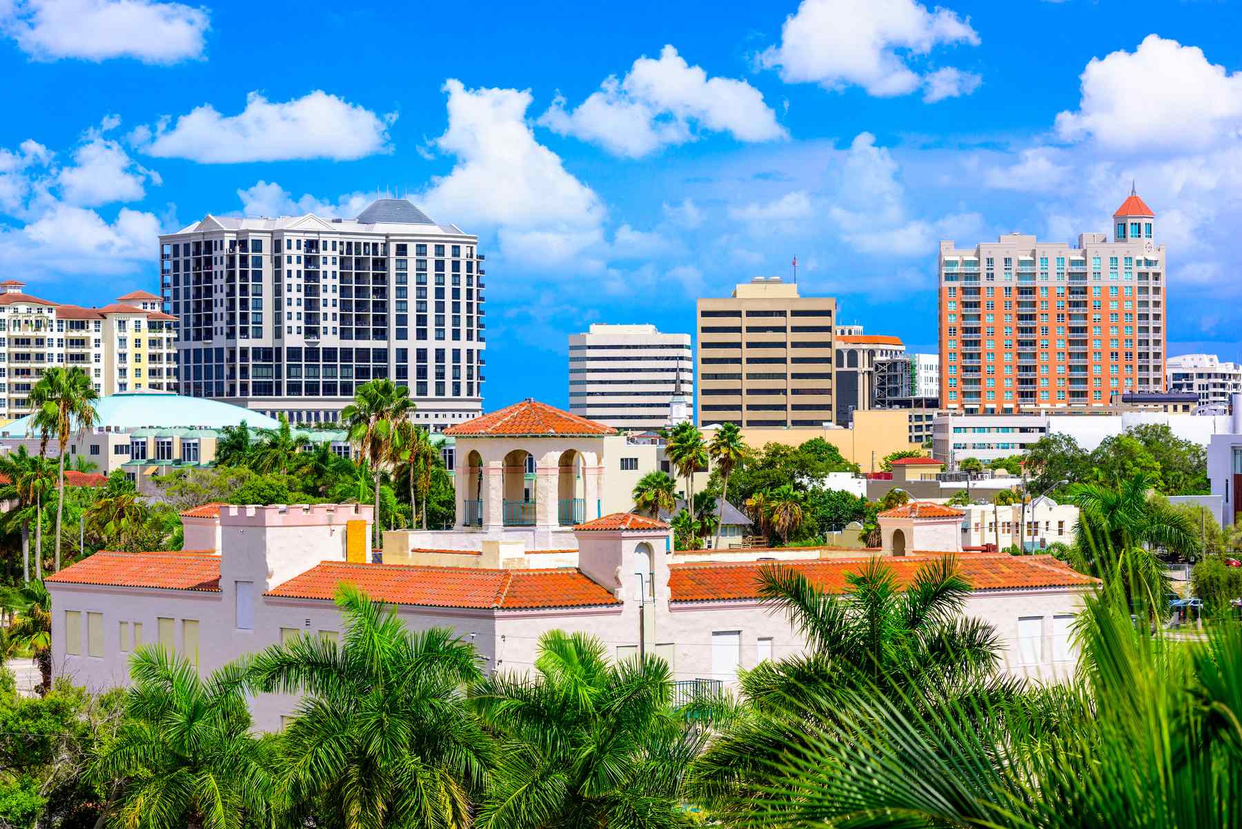 Sarasota, FL skyline — Homeland Public Adjusters serves Sarasota property owners